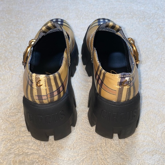 Circus NY by Sam Edelman plaid lug sole Mary Janes - Picture 3 of 6